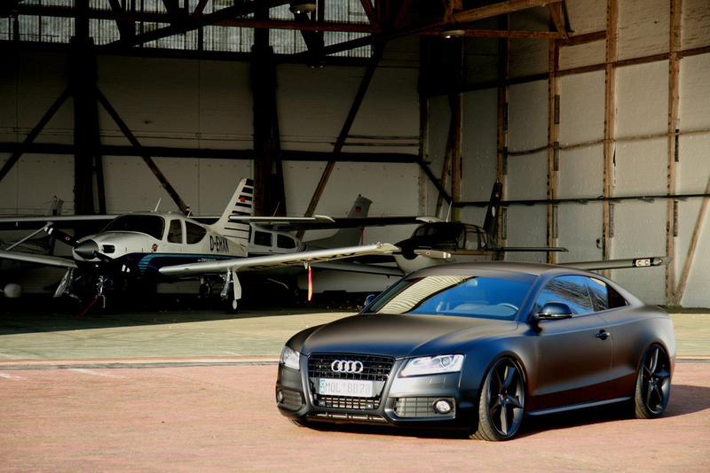 Illustration for article titled AVUS Performance "Matte Black" 275 HP Audi A5